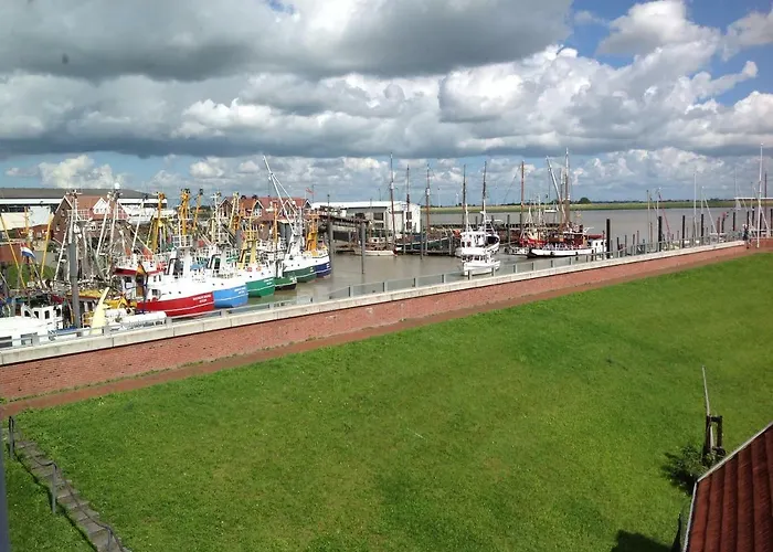 בית נופש Vier Sterne Am Hafen,